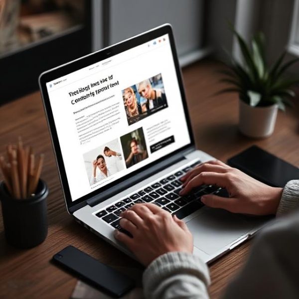 website content